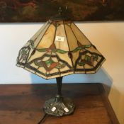 A Tiffany style lamp