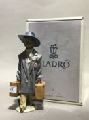 A boxed Lladro matt figure,