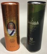 A half bottle of Glenfiddich 12 year old single Malt,