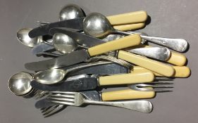 A quantity Walker & Hall plated cutlery