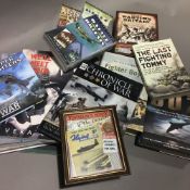 A quantity of WWII books, etc.