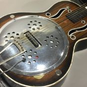 A faux Resonator guitar (possibly Stella, Chicago,