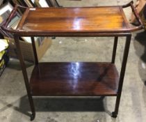 An early 20th century tea trolley,