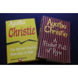 Agatha Christie A Pocket Full Of Rye 1st Edition and Agatha Christie The Mirror Crack'd From Side