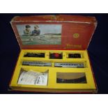 Boxed Tri-ang OO Gauge electric model railway set R7X Trans Continental Series with loco TR2335