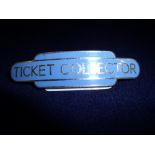 Scottish region enamel totem "Ticket Collector" cap badge by JR Gaunt London