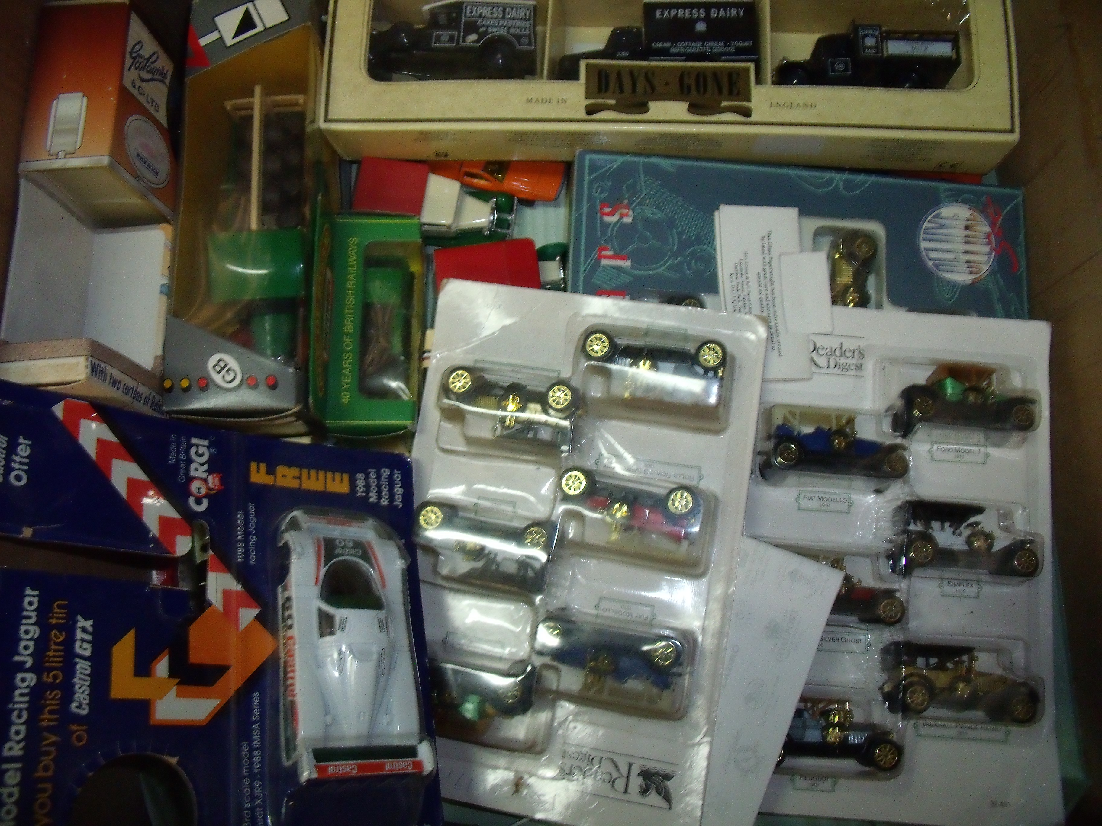 Selection of boxed die-cast collectors vehicles including Lledo,