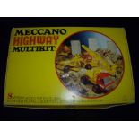 Boxed Meccano highway multi kit