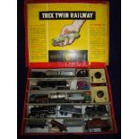 Boxed Trix twin railway OO gauge goods set with engine 4638 and tank No 97,