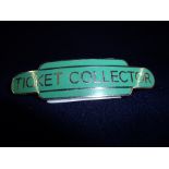 Southern region enamel "Ticket Collector" totem railway cap badge by JR Gaunt London