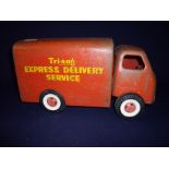 Tri-ang express delivery services tinplate parcel van
