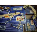 Large quantity of Hornby Dublo OO gauge railway accessories including D1 through station,