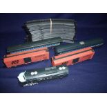 Chinese made No 100630 OO gauge train set with train specialised engine,