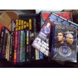 Extremely large selection of Star TreK paperback books, magazines etc including Original Series,