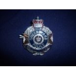 Australian Queensland Police cap badge,
