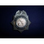 Large American Denver Police No 81 cap badge