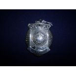 American Winthrop Police badge No 308,