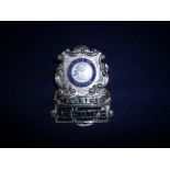 American State of Georgia Police Officer cap badge