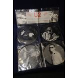 U2 limited edition interview picture 45 RPM discs