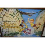 Three framed original Walt Disney film posters - Snow White & The Seven Dwarfs,