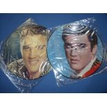 Two Tribute to Elvis picture disk LPs