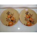 Large pair of Charlotte Reed style chargers (diameter 30.