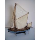Scale model boat Sea Adventurer (62cm high)