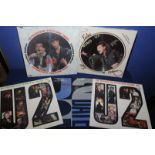 Twenty Seven 45 RPM U2 single records including 'Where The Streets Have No Name', 'In Gods Country',