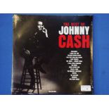 Sealed as new copy 'The Best of Johnny Cash' on 180gram red vinyl