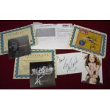 Selection of popular signed memorabilia including a signed Scouting for Girls CD with certificate