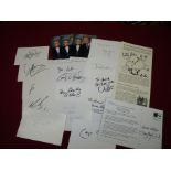 Selection of signed variety, entertainment,