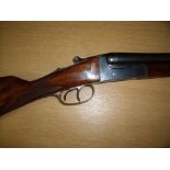 Larrange 20 bore side by side shotgun wi