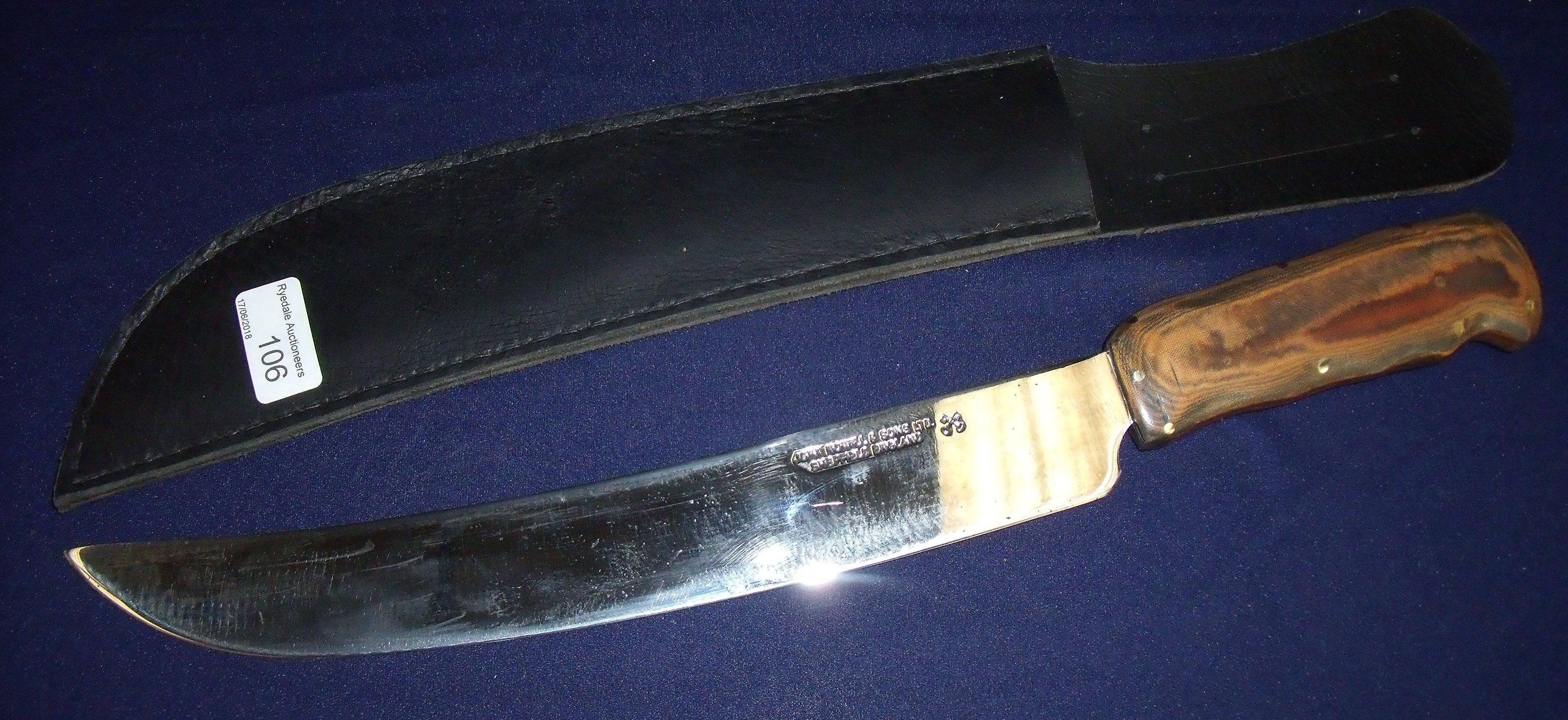 John Nowill & Sons Ltd Sheffield machete