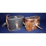 Two early-mid 20th C binocular cases inc
