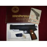 Weihrauch H W 45 air pistol 4.5/.177, se