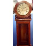 Oak cased `W H Bailey & Co Salford Turret Clock Makers to the British and Foreign Governments'