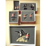 Selection of boxed Britains Zulu War figures including 43156 Colour Sergeant & Private Rorke's