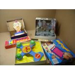 Selection of various vintage board games, toys etc including Turtles, Pictionary, Magic Copier,