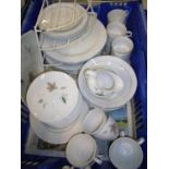 Two part dinner services including Royal Doulton Tumbling Leaves