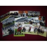 Twelve 6x4inch signed prints including H Frost, Sam Twiston Davies, Jamie Moore, Graham Lee, Wayne