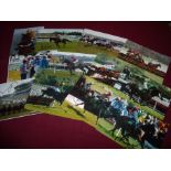 Twelve 7x5inch signed prints Maddy Brennan, Andrew Glassonbury, Joe Tizzard, Wayne Hutchinson,