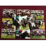 Twelve 6x4inch signed prints including Martin Dwyer, Robert Thornton and 10 singed by Neil Callan