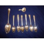 Birmingham 1811 silver hallmarked caddy spoon with makers mark ML, a London 1766 silver hallmarked