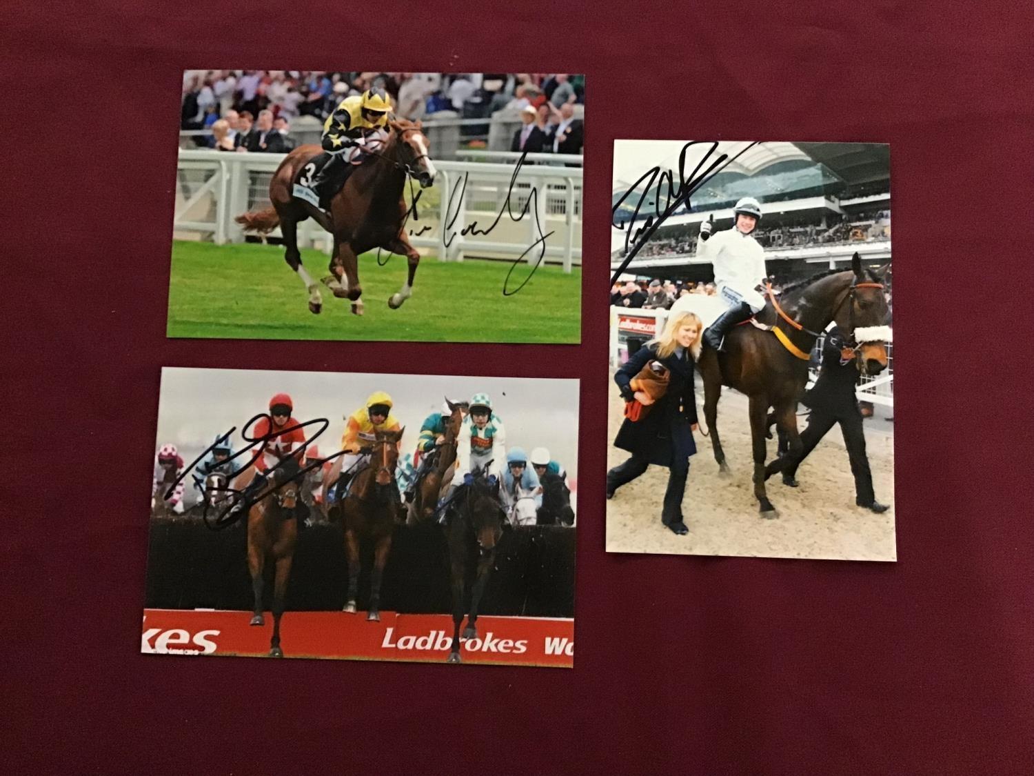 Twelve 6x4inch signed prints including Jim Crowley, Tom Scudamore, Ritchie McLernon, B P Heskin, Sam - Bild 3 aus 3