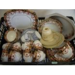 Various Edwardian and later part tea services in one box