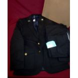 British Rail as new uniform with symbol lapel badges and buttons including two pairs of trousers