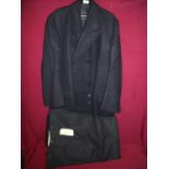 Unused British Rail guardsman's overcoat with British Rail buttons and original labelling by Huggins