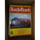 Three boxes of Back Track magazines from 1987 - 2003 and 2004 - 2007