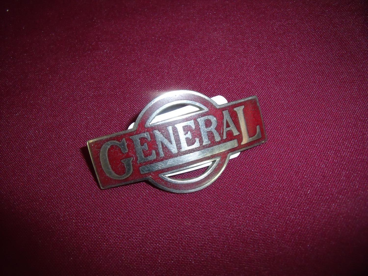 General Motor Services enamel cap badge