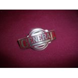 General Motor Services enamel cap badge